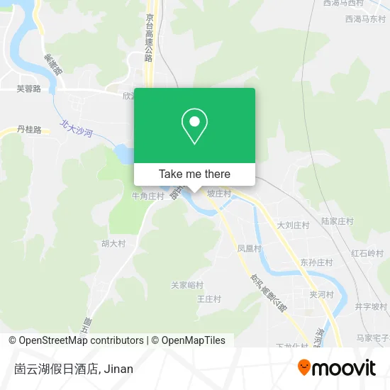 崮云湖假日酒店 map