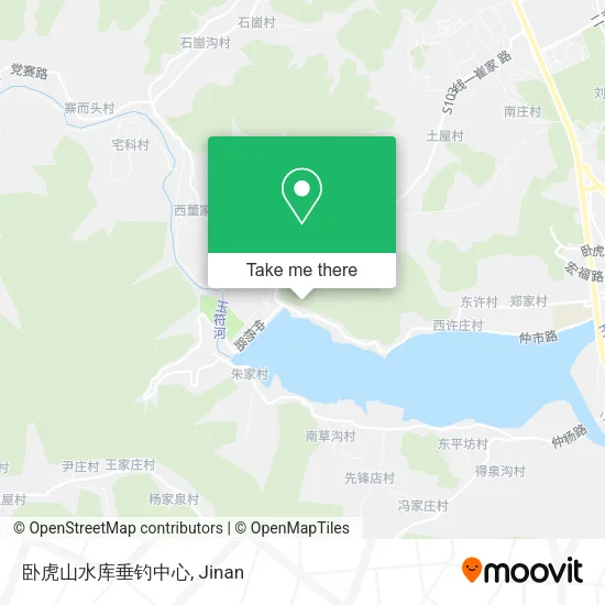 卧虎山水库垂钓中心 map