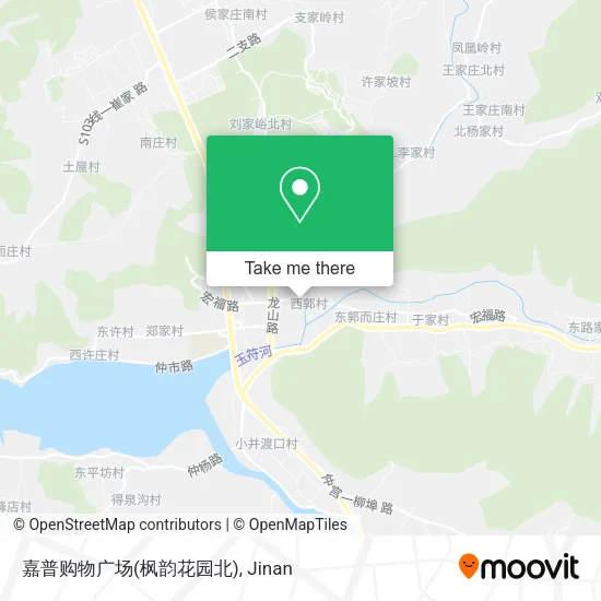 嘉普购物广场(枫韵花园北) map