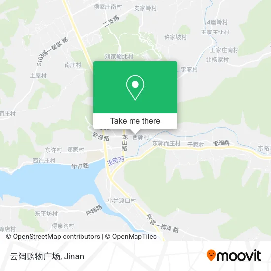 云阔购物广场 map