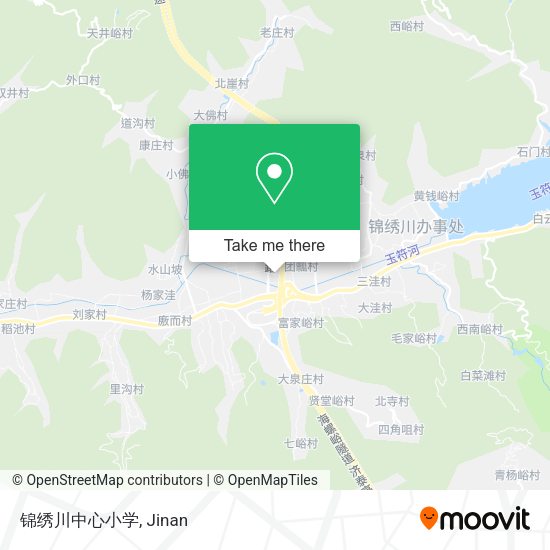 锦绣川中心小学 map