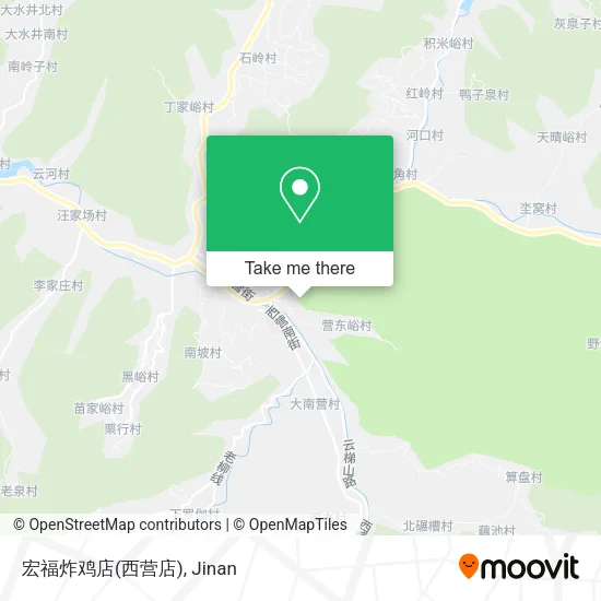宏福炸鸡店(西营店) map