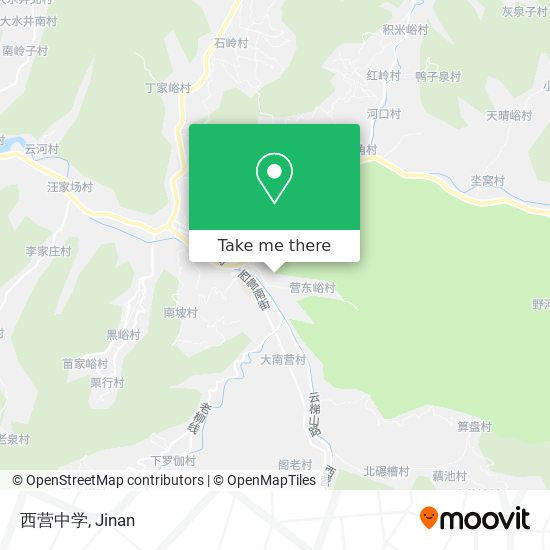 西营中学 map