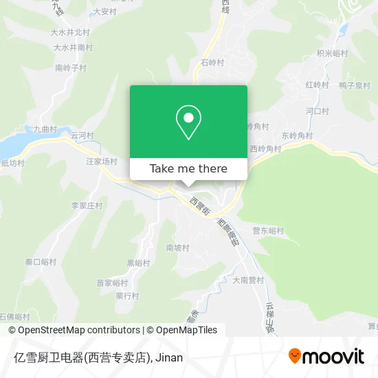 亿雪厨卫电器(西营专卖店) map