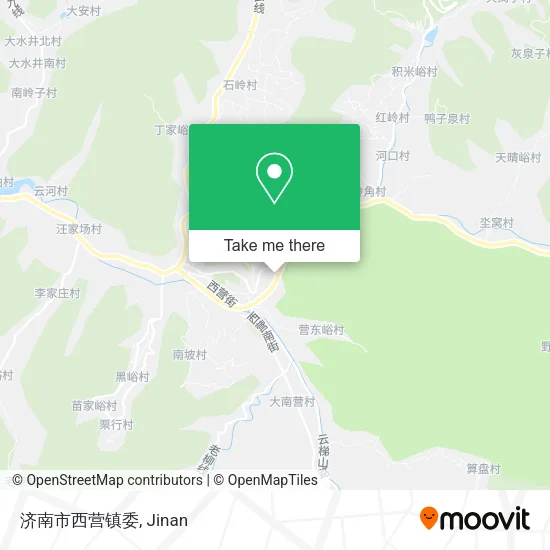 济南市西营镇委 map