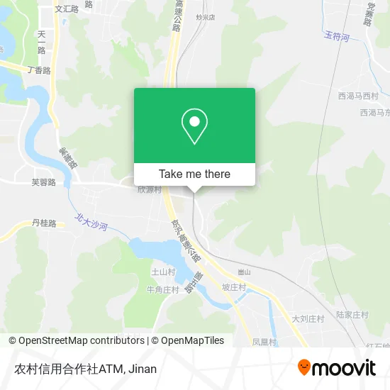 农村信用合作社ATM map
