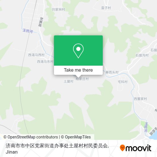 济南市市中区党家街道办事处土屋村村民委员会 map