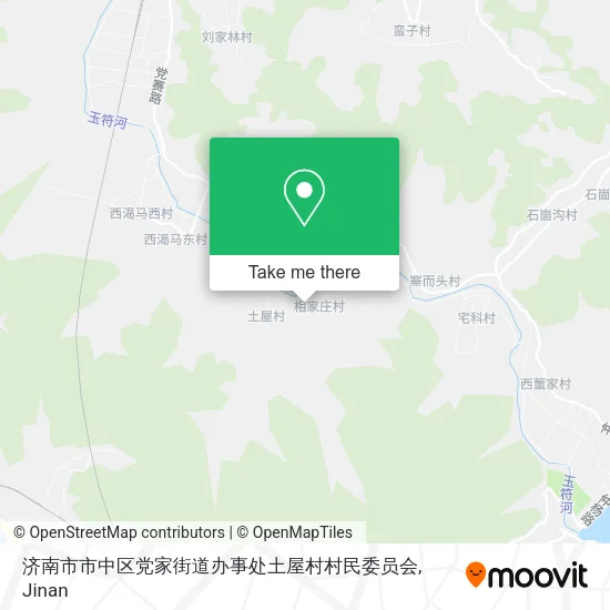 济南市市中区党家街道办事处土屋村村民委员会 map
