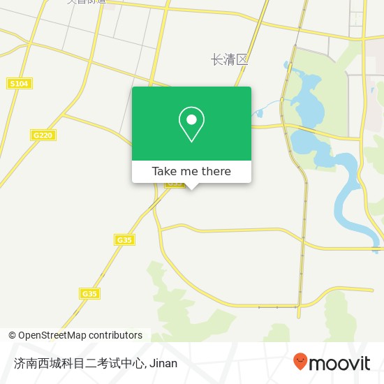 济南西城科目二考试中心 map