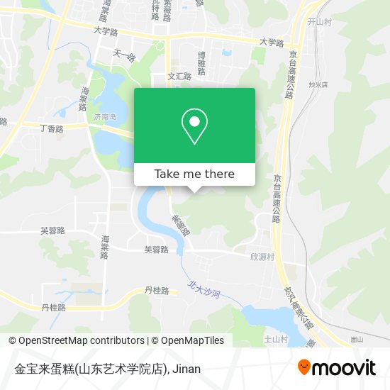金宝来蛋糕(山东艺术学院店) map