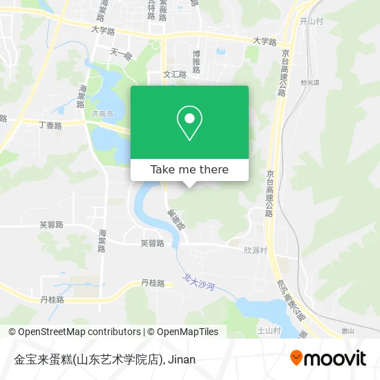 金宝来蛋糕(山东艺术学院店) map