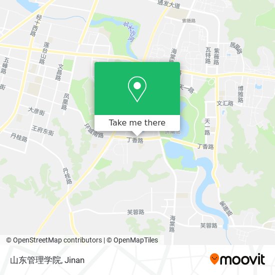 山东管理学院 map