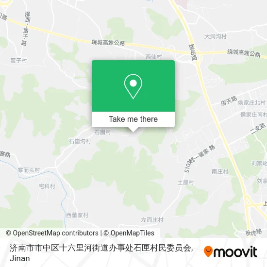 济南市市中区十六里河街道办事处石匣村民委员会 map