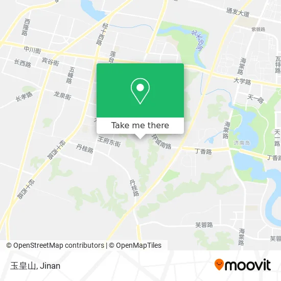 玉皇山 map