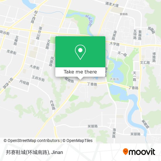 邦赛鞋城(环城南路) map
