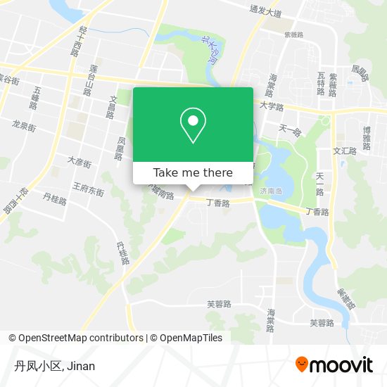 丹凤小区 map