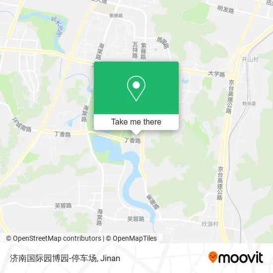 济南国际园博园-停车场 map