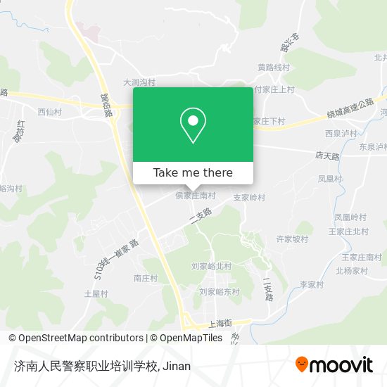 济南人民警察职业培训学校 map