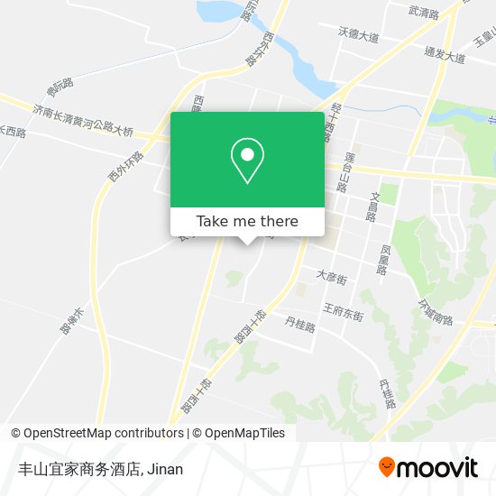 丰山宜家商务酒店 map