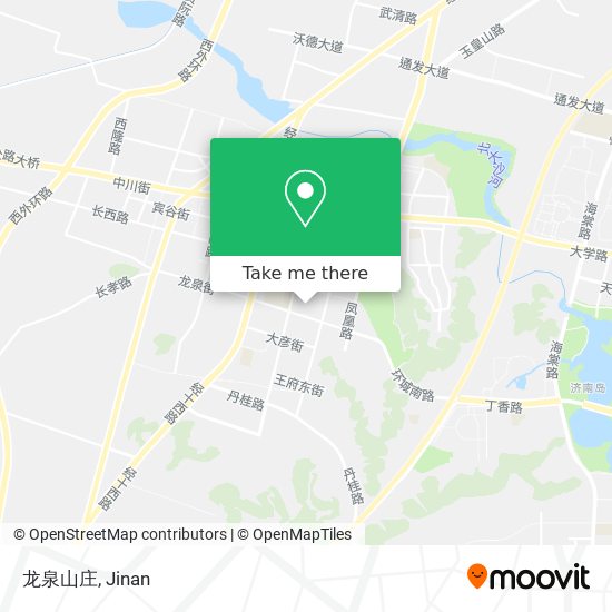 龙泉山庄 map