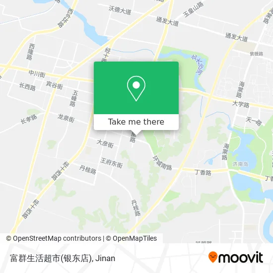 富群生活超市(银东店) map