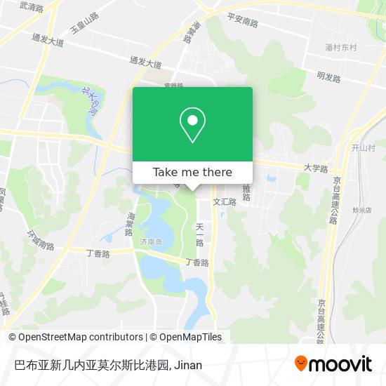 巴布亚新几内亚莫尔斯比港园 map