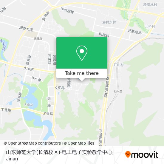 山东师范大学(长清校区)-电工电子实验教学中心 map