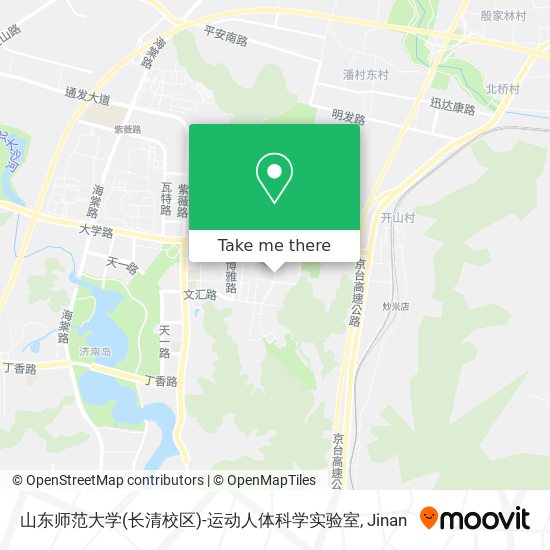 山东师范大学(长清校区)-运动人体科学实验室 map