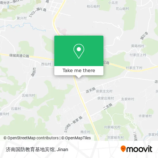 济南国防教育基地宾馆 map