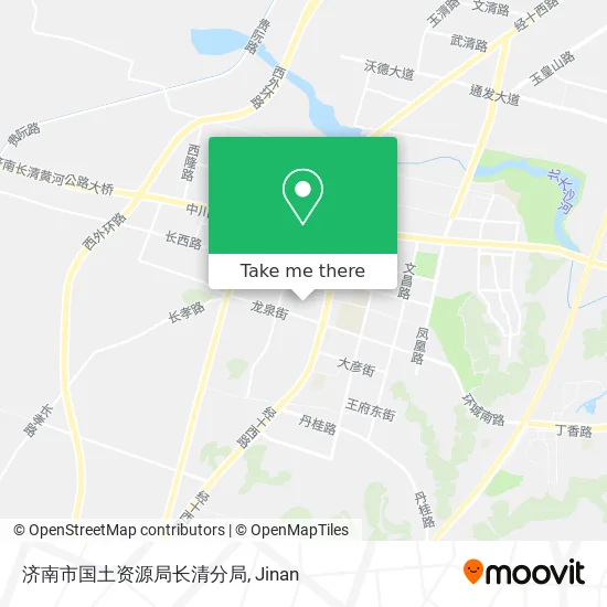 济南市国土资源局长清分局 map
