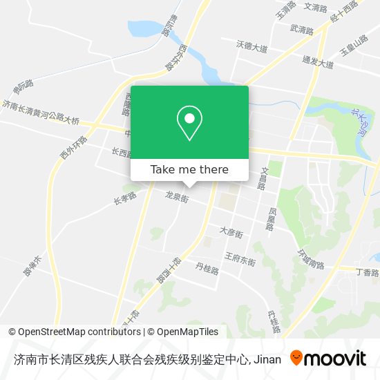 济南市长清区残疾人联合会残疾级别鉴定中心 map