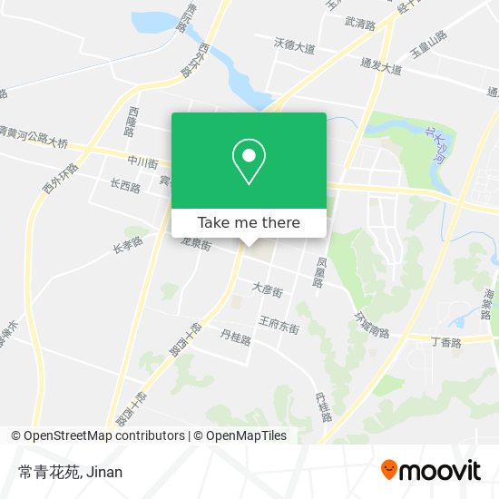 常青花苑 map