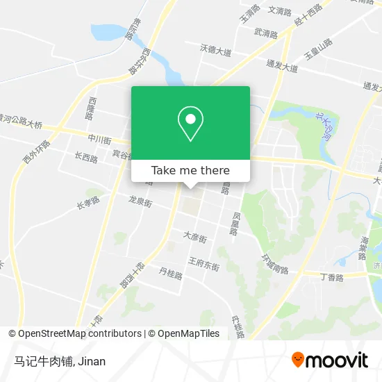 马记牛肉铺 map