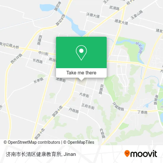 济南市长清区健康教育所 map
