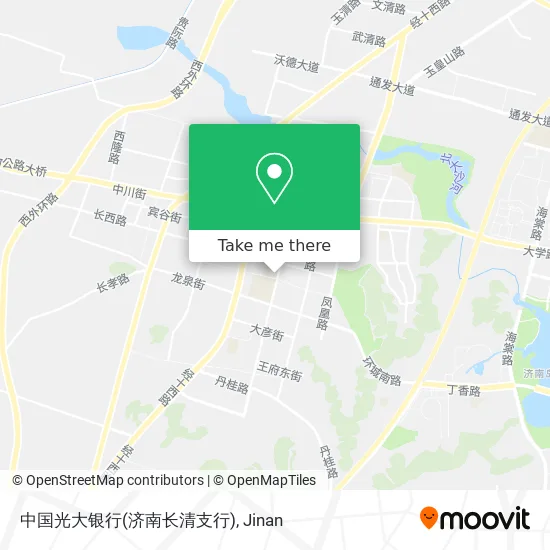 中国光大银行(济南长清支行) map