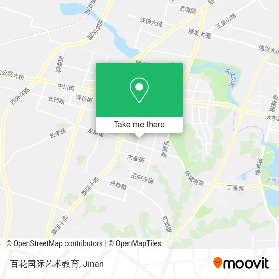 百花国际艺术教育 map