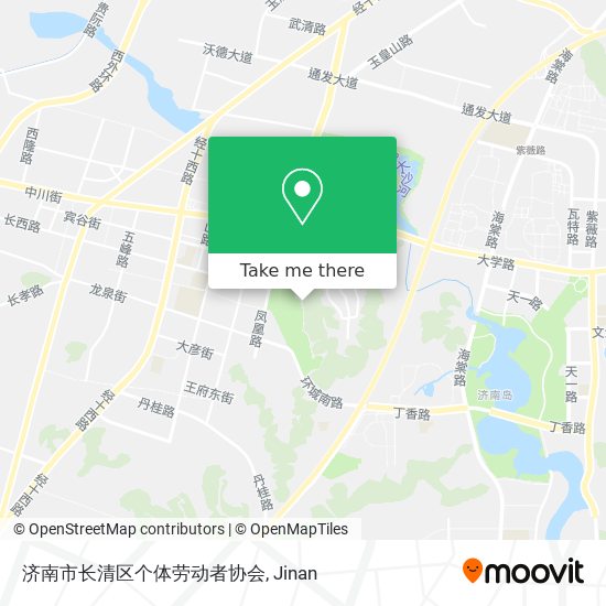 济南市长清区个体劳动者协会 map