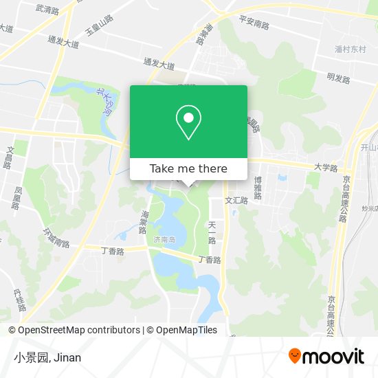 小景园 map