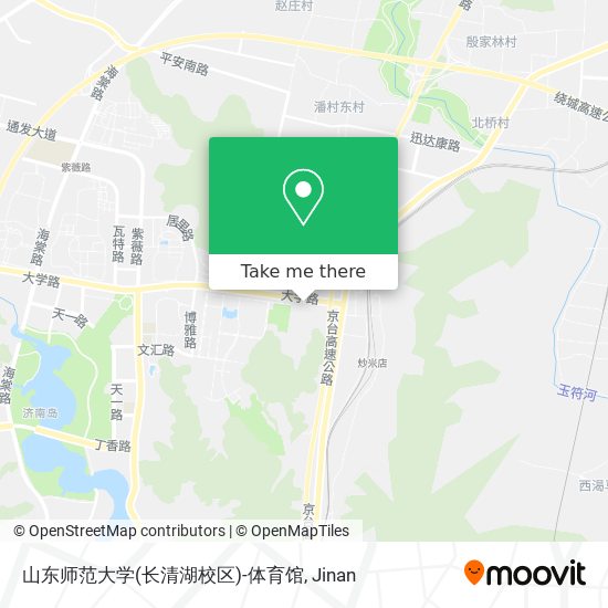 山东师范大学(长清湖校区)-体育馆 map