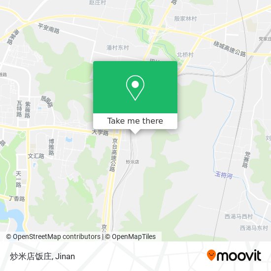 炒米店饭庄 map