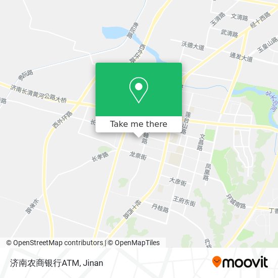 济南农商银行ATM map