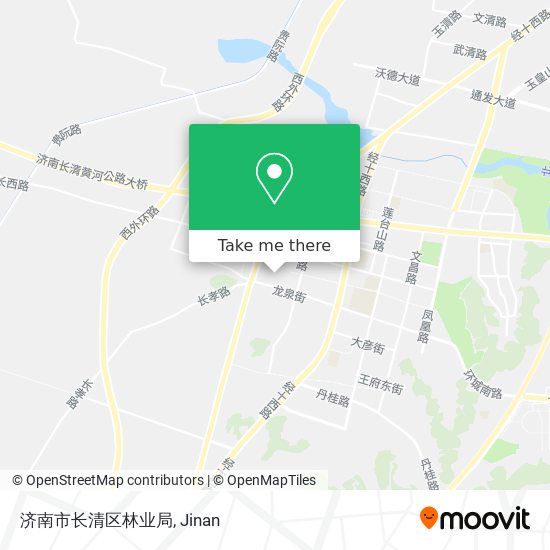 济南市长清区林业局 map