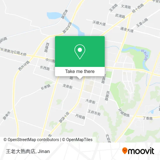 王老大熟肉店 map