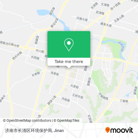 济南市长清区环境保护局 map