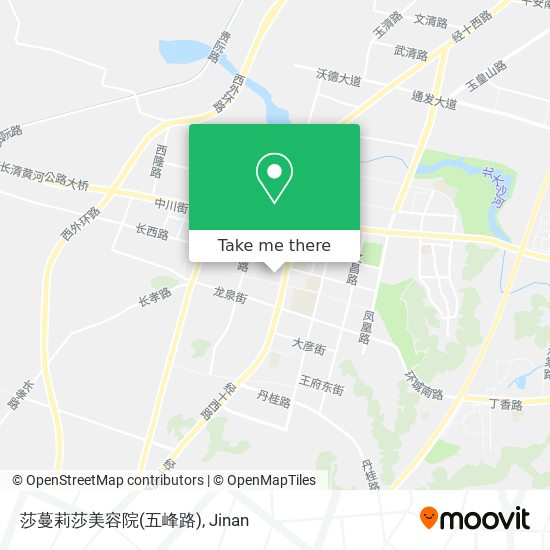 莎蔓莉莎美容院(五峰路) map