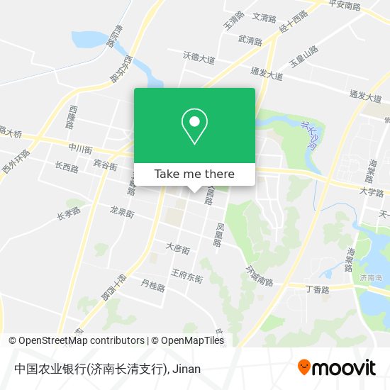 中国农业银行(济南长清支行) map