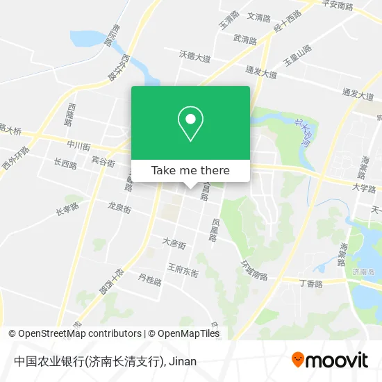 中国农业银行(济南长清支行) map