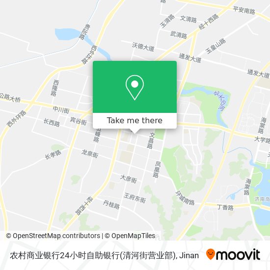 农村商业银行24小时自助银行(清河街营业部) map