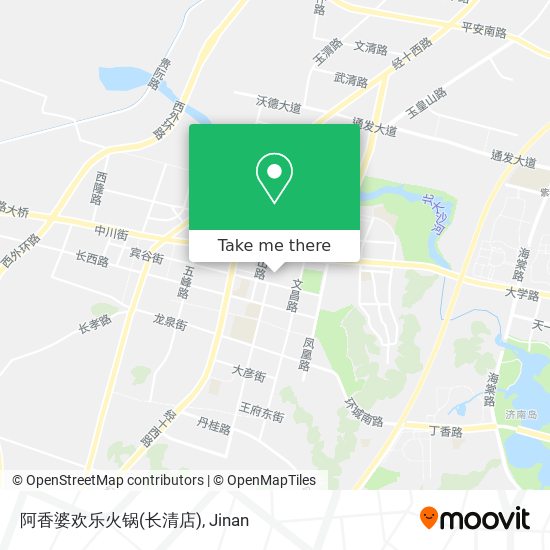 阿香婆欢乐火锅(长清店) map
