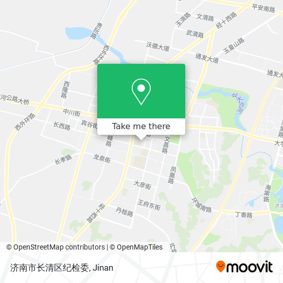 济南市长清区纪检委 map